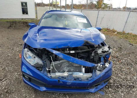 2021 Honda Civic Sport из США, поврежденный, VIN 2HGFC2F85MH537945